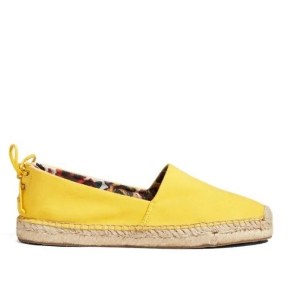 Vera Bradley Laceback Espadrilles, Maize, Yellow, 8, 10